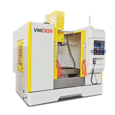 ODM 3 Axis Metal Milling CNC Vertical Machining Center With Lubrication System