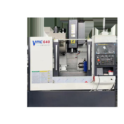 Small VMC640 Four Axis CNC Vertical Machining Center Machine