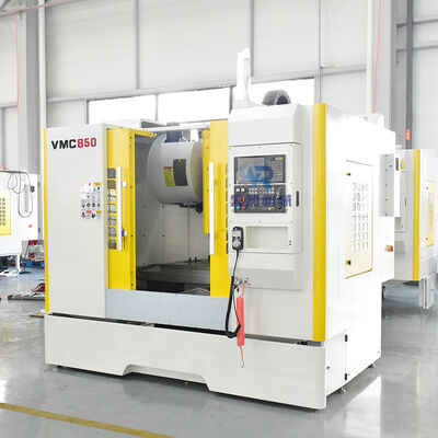Custom Vmc850 CNC Vertical Milling Machine Service Center For Metal