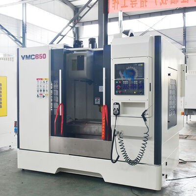 650 Vmc Vertical Machining Center High Speed Three Axis Metal Turning High Precision