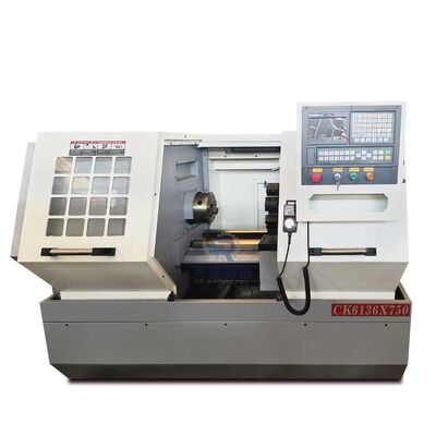 High Precision Ck6136 Lathe Horizontal Flat Bed CNC Lathe Machine