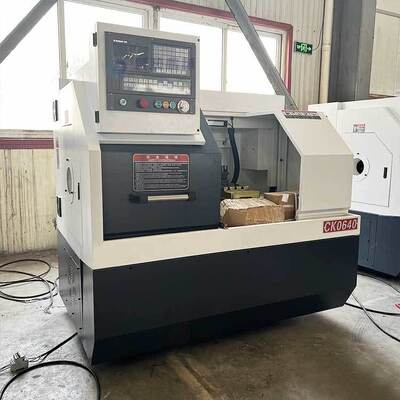 CK0640 Single Spindle CNC Lathe Bar Feeder Automatic Horizontal Flat Bed Lathe