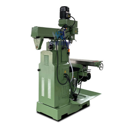 Mini Manual Milling Vertical Drilling Machine 3 Axis ZX6350A Gear Head