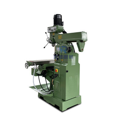 Mini Manual Milling Vertical Drilling Machine 3 Axis ZX6350A Gear Head