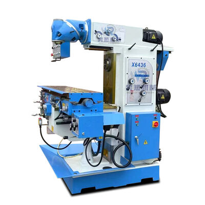 750w Metal Vertical Manual Milling Machine Bench Top X6436