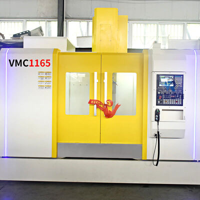 5 Axis Horizontal Mini CNC Vertical Milling Machine VMC1165 For Metalworking