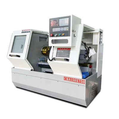 CK6150-750mm CNC Lathe Machine 220V Flat Bed Lathe Machine