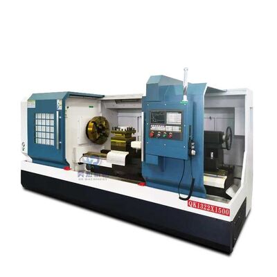 High Precision Horizontal CNC Pipe Thread Lathe QK1322-1500 With 500MM Max Cutting Length