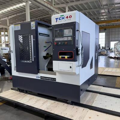 Slant Bed CNC Lathe Tck40 CNC Lathe Machine CNC Lathe With Bar Feeder